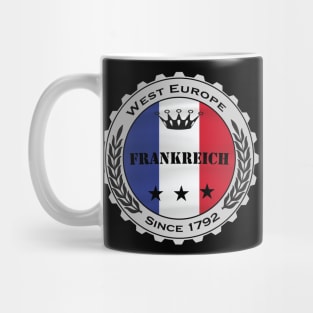 Bierdeckel Flagge Frankreich France Mug